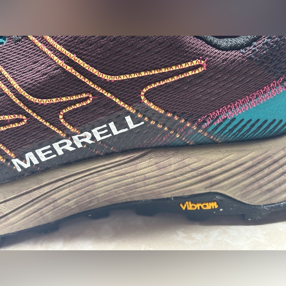 Women’s 7.5 Merrell Moab Flight Hiking Shoe New - Picture 9 of 9